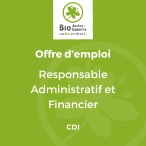 Offre d’emploi : Responsable Administratif et Financier